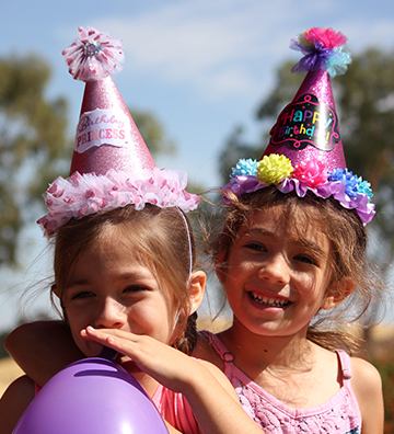 niños felices